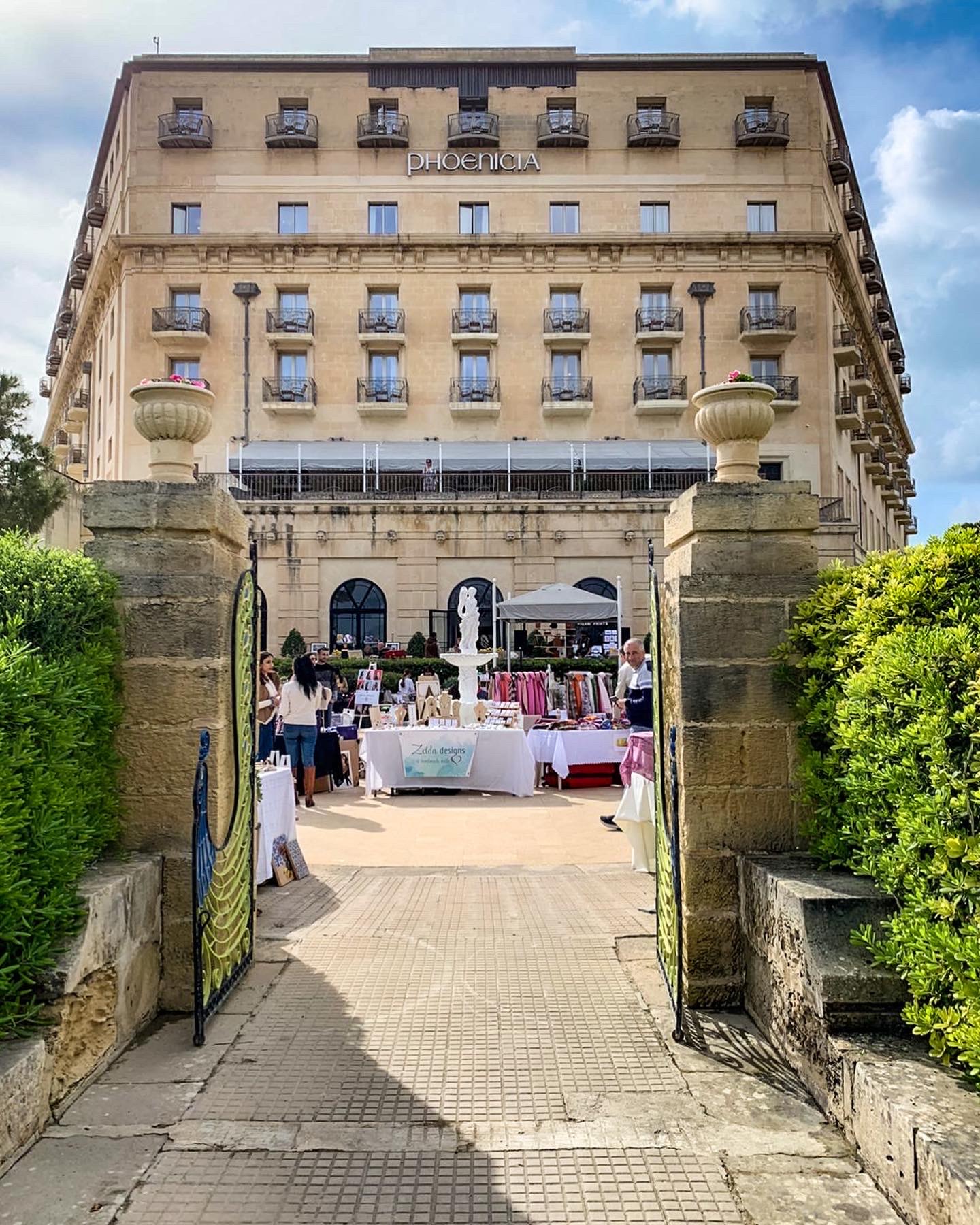 Past Christmas market at the Phoenicia